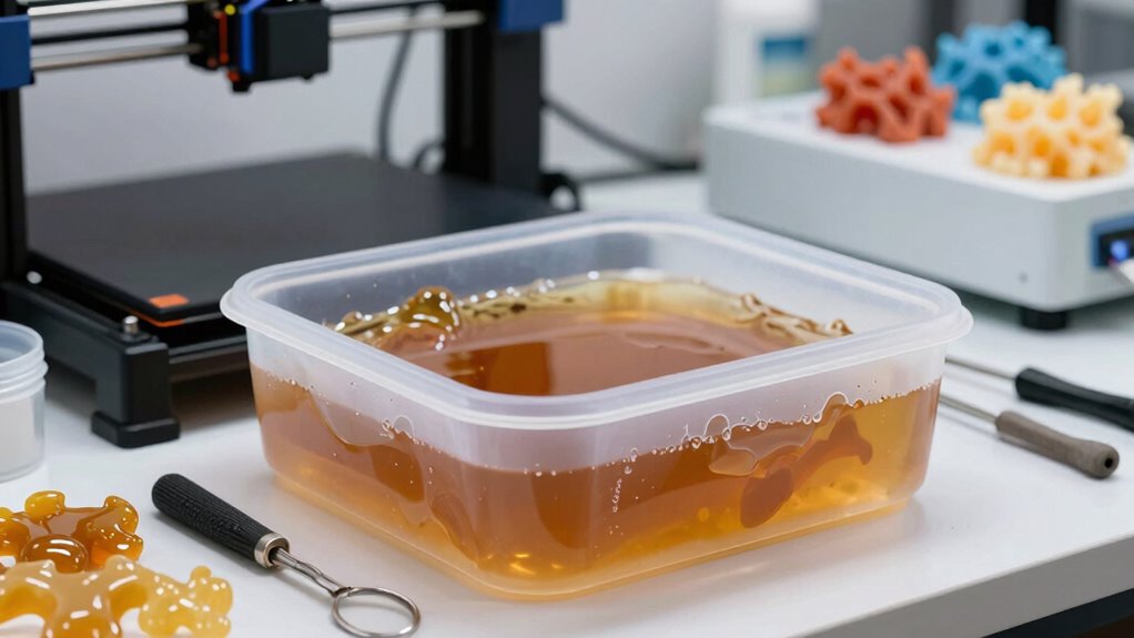 effective resin wash and cure