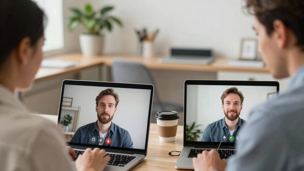 enhance trust through eye contact