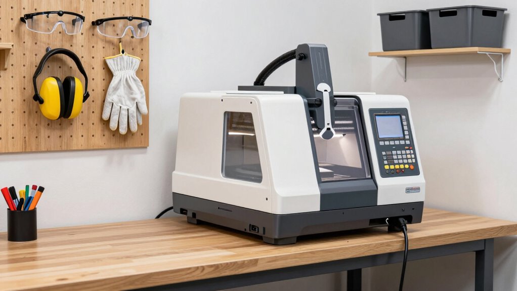 ensure safe cnc operation