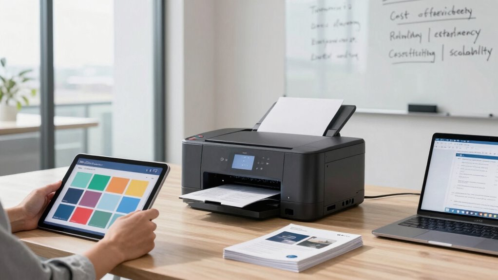 evaluate printing outsourcing factors