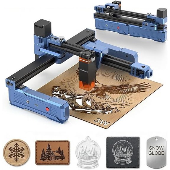foldable 3000mw laser