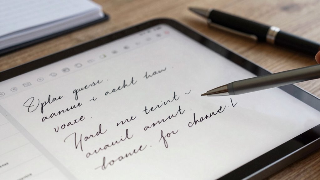 handwriting recognition technology evolution