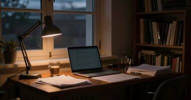 ignoring office lighting issues