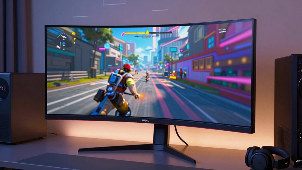 immersive glare reducing high quality displays