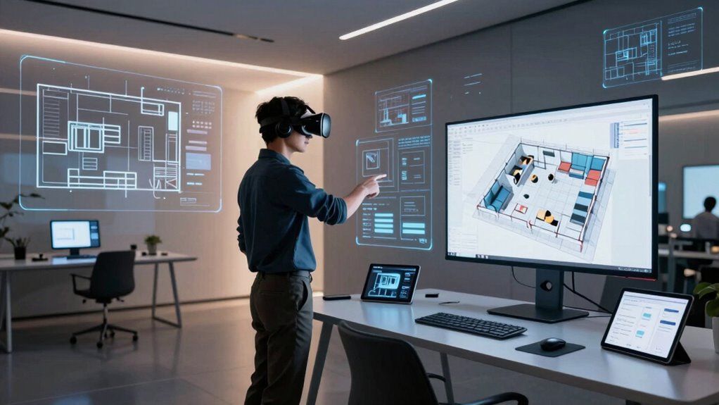 immersive virtual spatial testing
