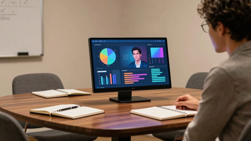 interactive portable display integration