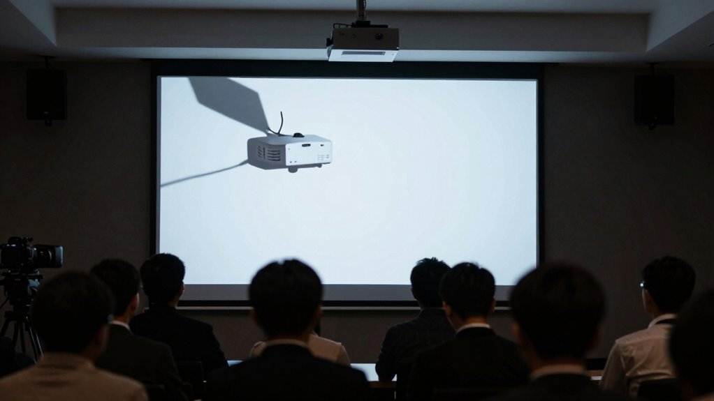 lighting and projection alignment