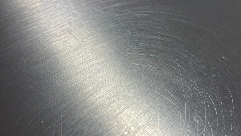 lighting reveals surface flaws