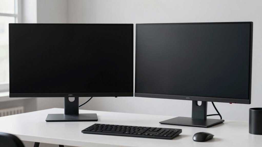 maintain proper monitor distance