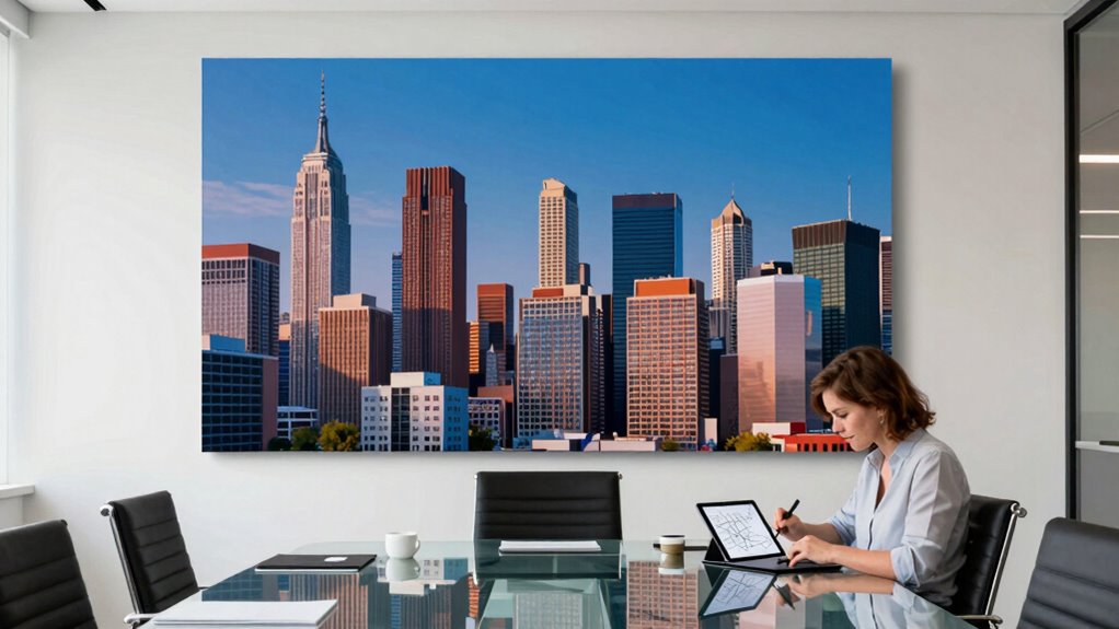 maximize impact with large format