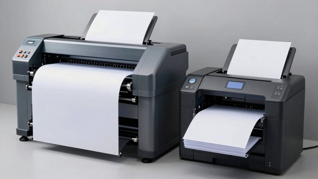 media type and printing volume