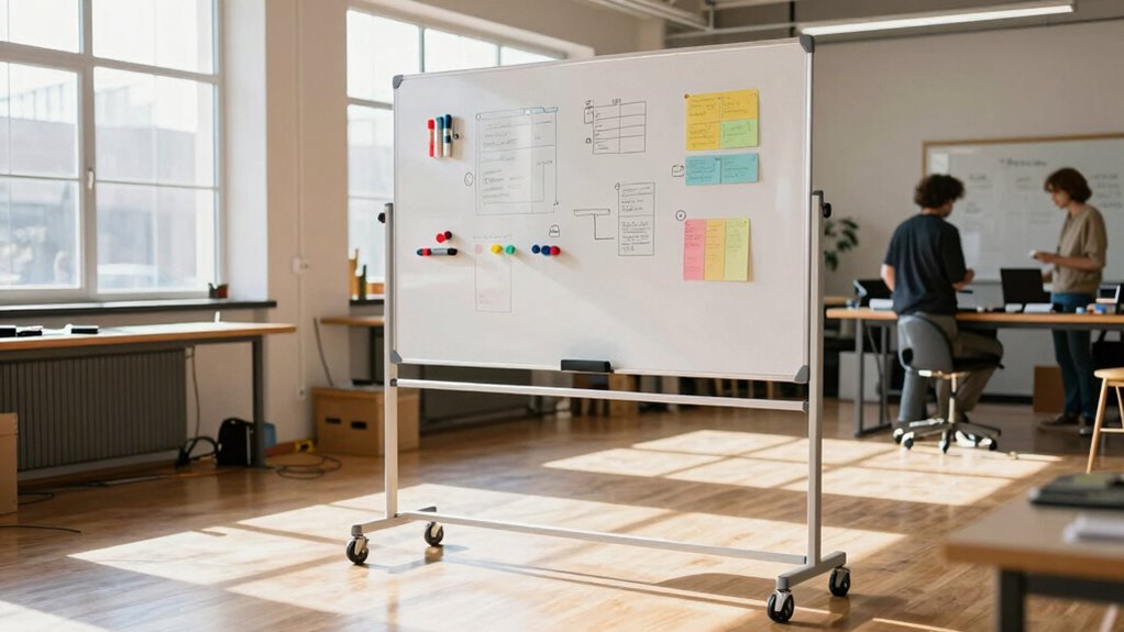 mobile whiteboard setup tips