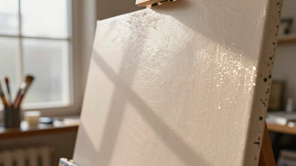 optimal lighting for painting
