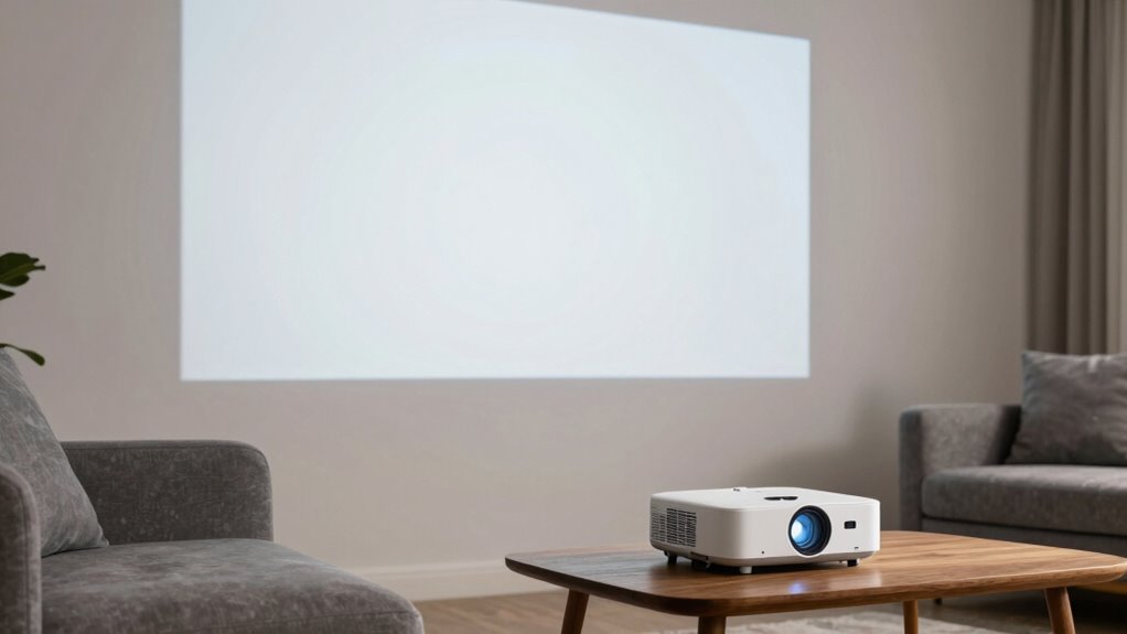 optimal projector placement considerations