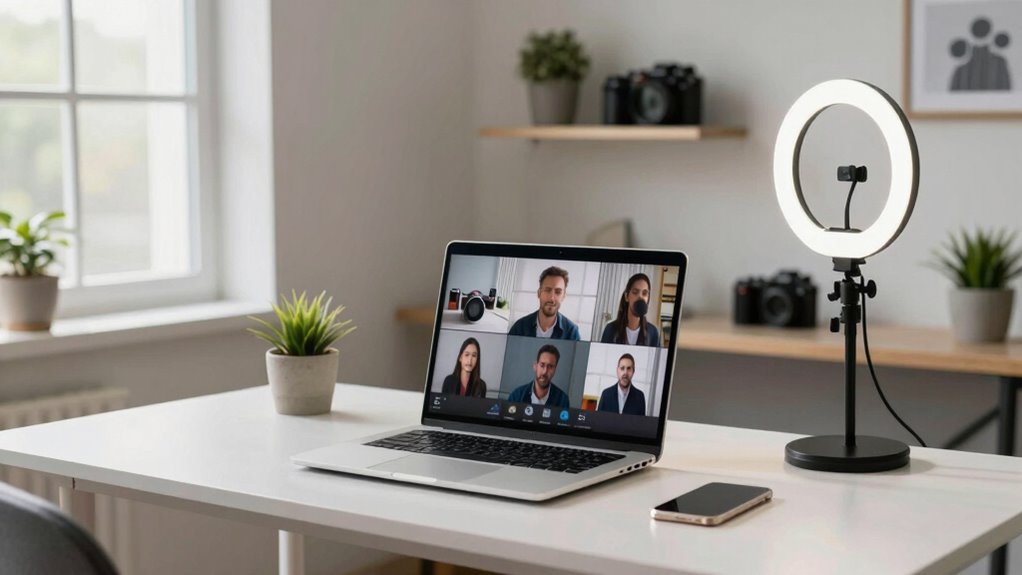 optimize camera lighting audio