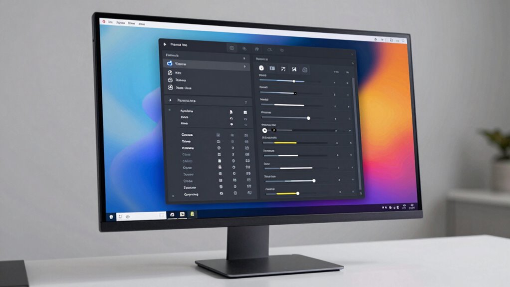 optimize visual clarity settings