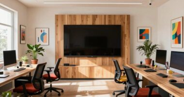 optimize workspace for screen