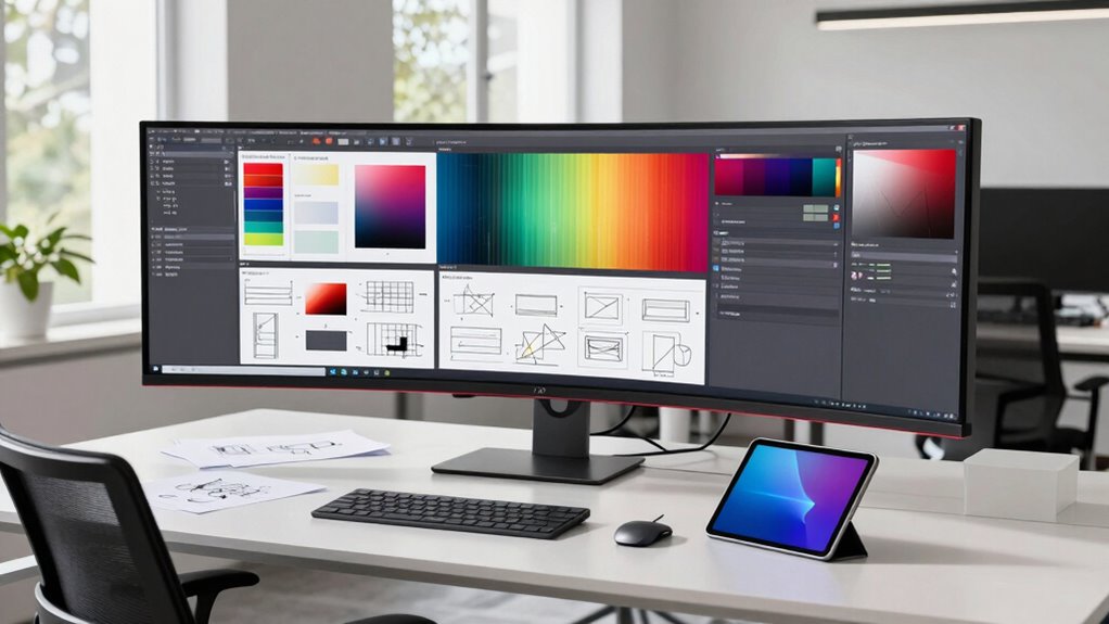 optimized ergonomic workspace setup
