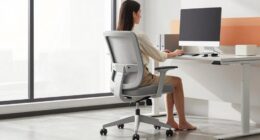 petite ergonomic standing chairs