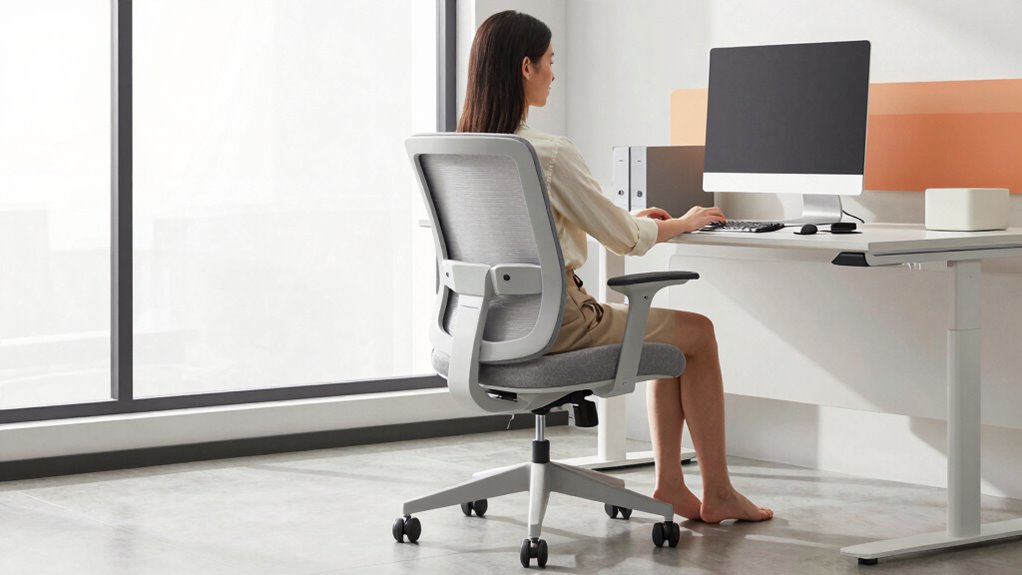 petite ergonomic standing chairs