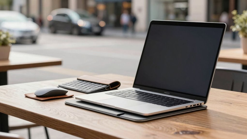 portable ergonomic travel setups