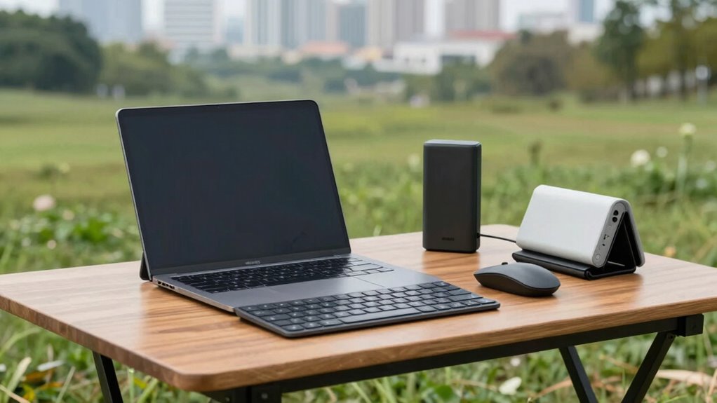 portable organized eco friendly setup
