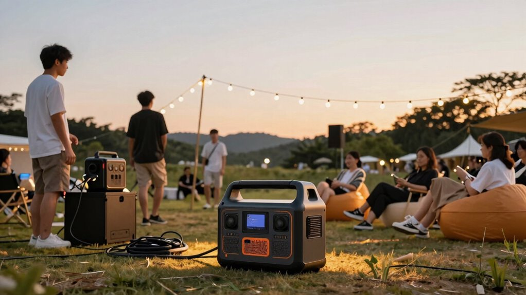 portable power ensures seamless events