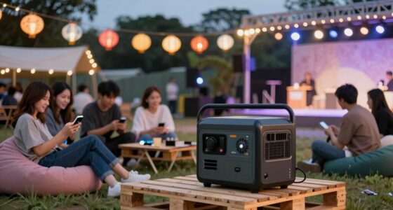 portable power ensures smooth events