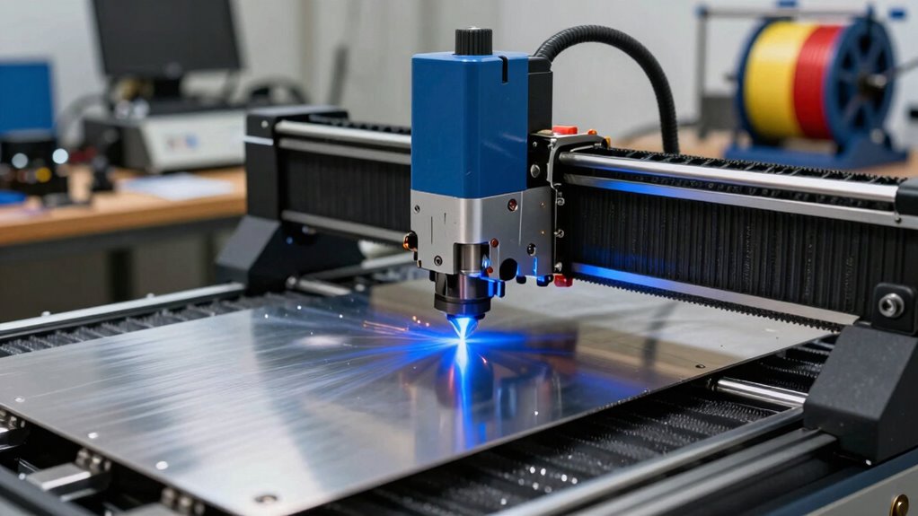 precise clean material cuts