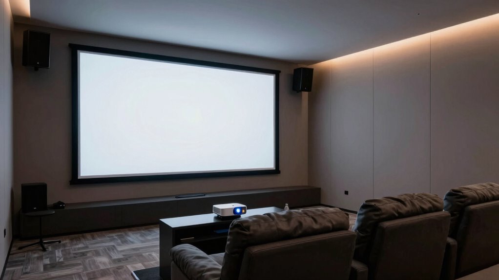 projection distance and size