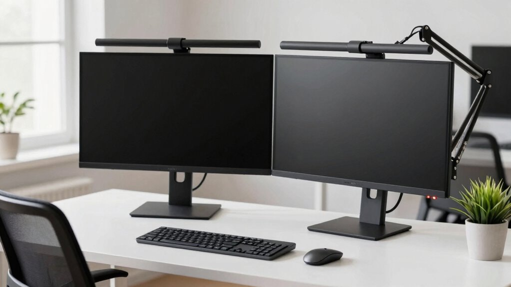 proper dual monitor setup