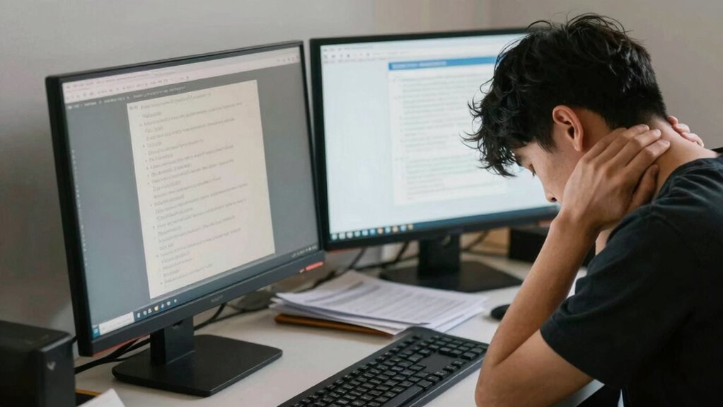 proper ergonomic monitor positioning