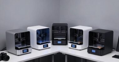 quiet office 3d printers
