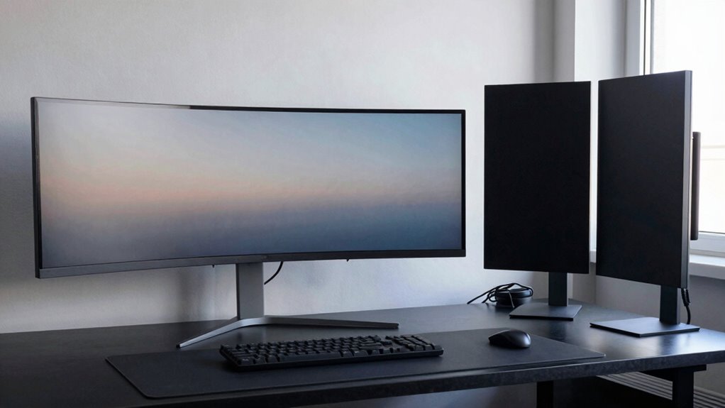 simpler setup cleaner workspace