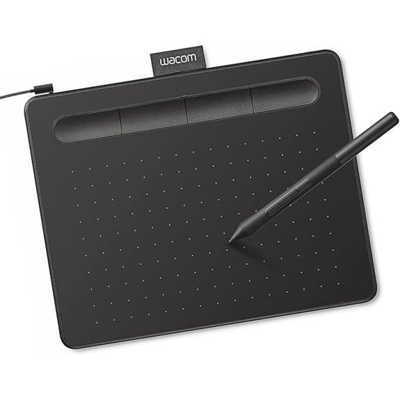 small wacom tablet with software