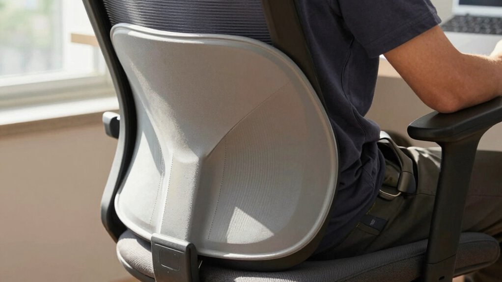 supports natural spinal alignment