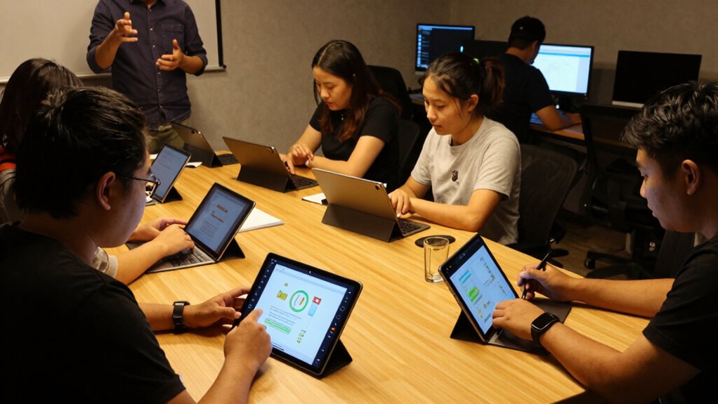 tablets enhance interactive workshops