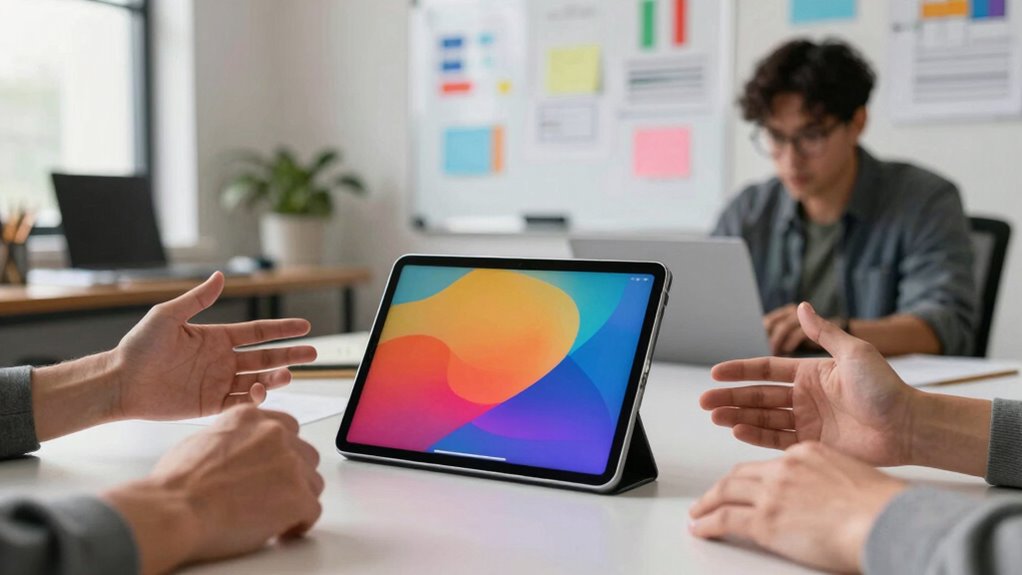 tablets facilitate seamless collaboration