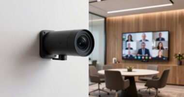 top conference room cameras