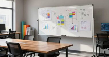 top double sided whiteboards