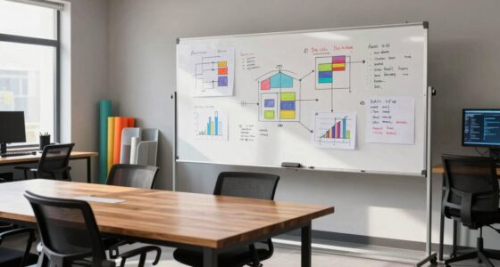 top double sided whiteboards