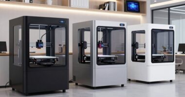 top office enclosed 3d printers