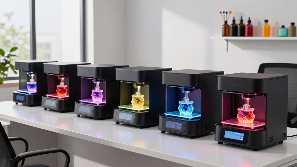 top resin printer setups