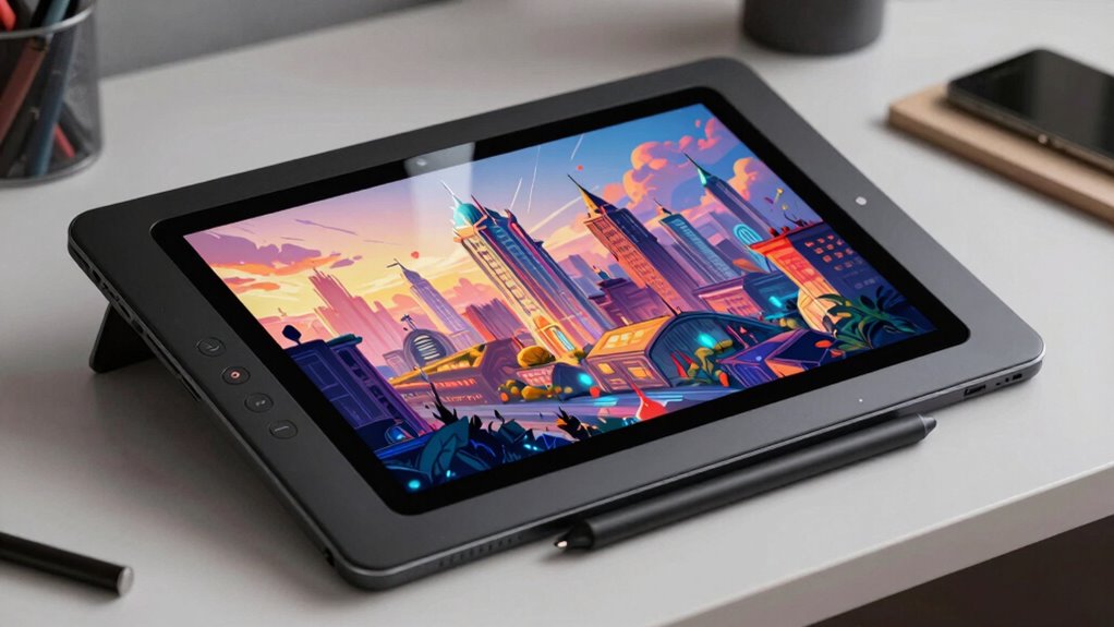 top screen drawing tablets