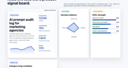 AI prompt audit log for marketing agencies