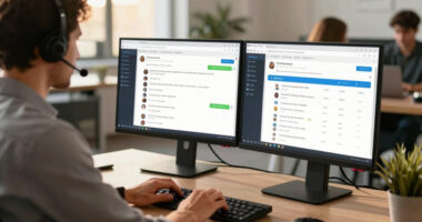 Customer service + BPO. The operational-scale displacement.