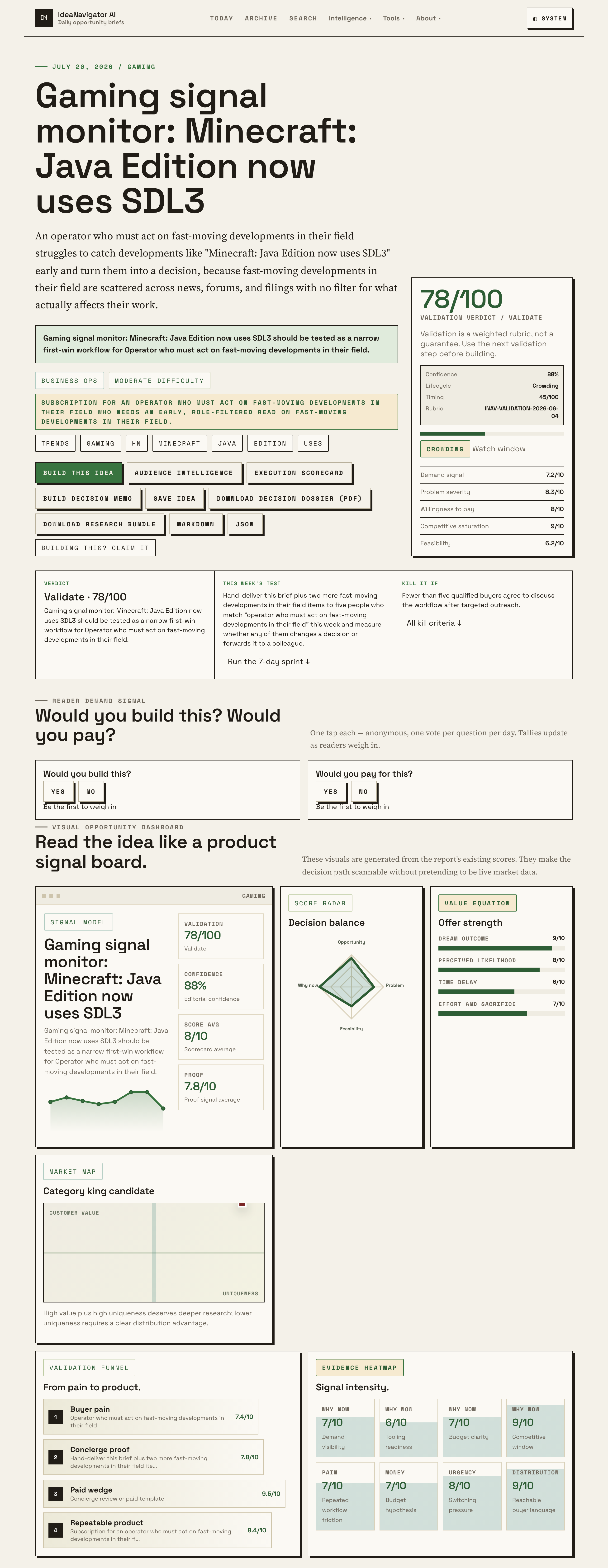 Gaming Signal Monitoring Gets Smarter In Minecraft Java Edition With SDL3