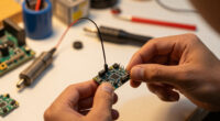 ESP32-C3 SuperMini Antenna Modification