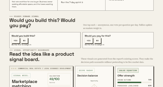 A Digital Matchmaker For Businesses And Small-Town Retail Space