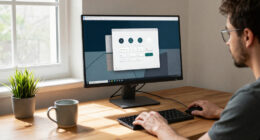 Wayland Desktop For Linux With Skeuomorphic Design
